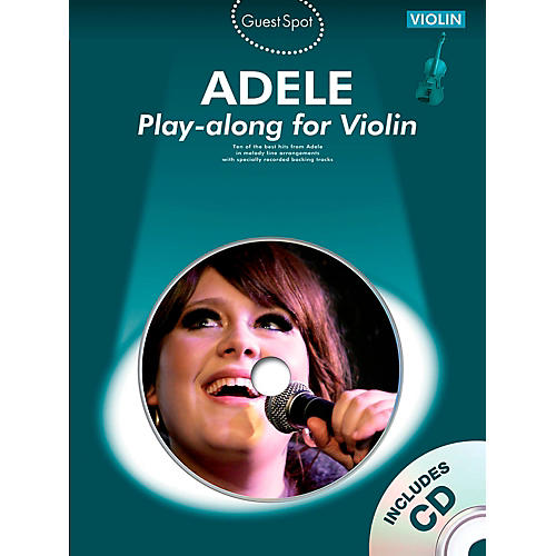 Adele Play-Along For Violin Book/CD