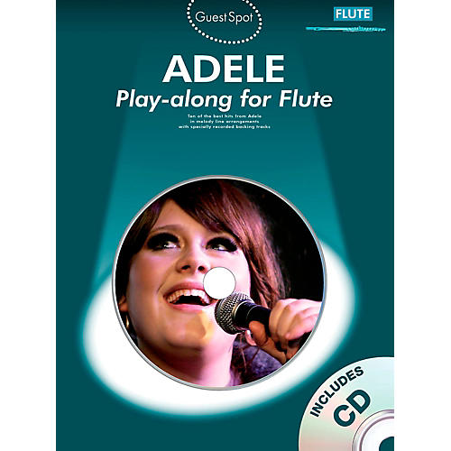 Adele Play-along for Flute (Book/CD)