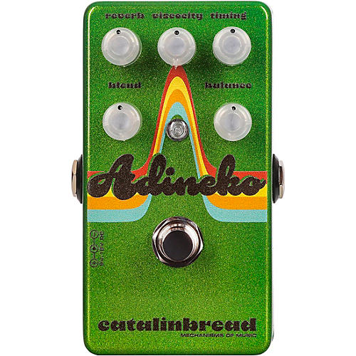 Catalinbread Adineko ('70s Collection) Oil Can Delay Effects Pedal Sparkle Green