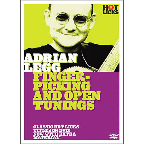 Hot Licks Adrian Legg: Fingerpicking and Open Tunings DVD
