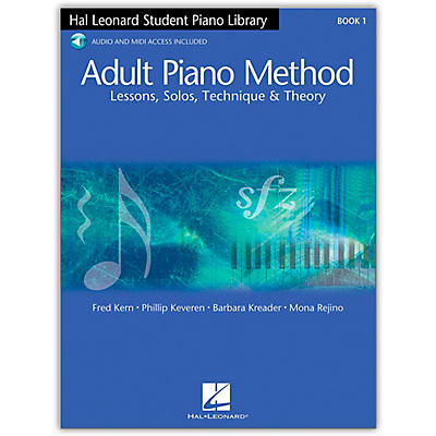 Hal Leonard Adult Piano Method Book 1 (Book/Audio Online)