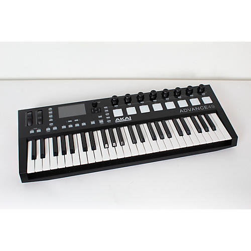 Open Box Akai Professional Advance 49 MIDI Keyboard Controller Regular 190839593382 Musician's