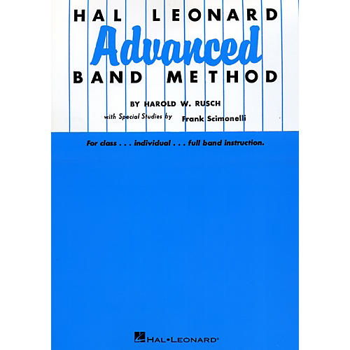 Advanced Band Method B Flat Cornet & Trumpet