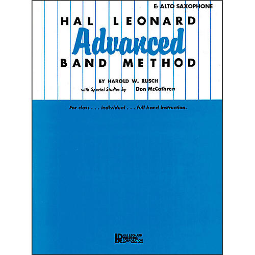 Advanced Band Method -E Flat Alto Saxophone