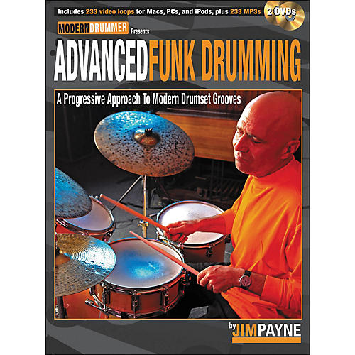Advanced Funk Drumming Book/2DVD Set