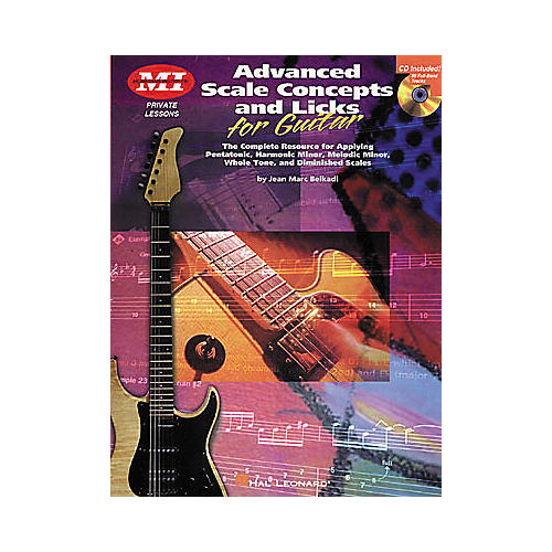 Advanced Scale Concepts and Licks for Guitar (Book/CD)