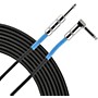 Live Wire Advantage Angled/Straight Instrument Cable 1 ft. Black