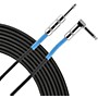 Live Wire Advantage Angled/Straight Instrument Cable 10 ft. Black