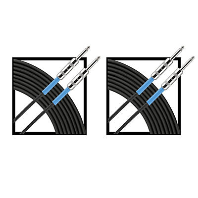 Livewire Advantage Instrument Cable Regular 10 ft. Black 2-Pack