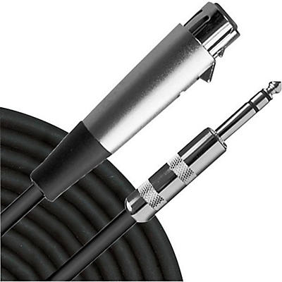 Live Wire Advantage Interconnect Cable 1/4" TRS Male to XLR Female