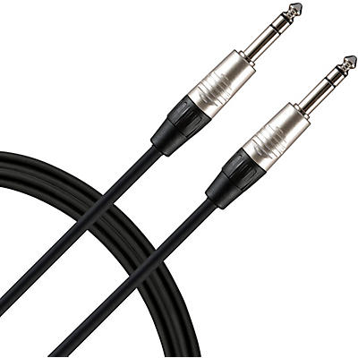 Livewire Advantage Interconnect Cable 1/4 TRS to 1/4 TRS Black