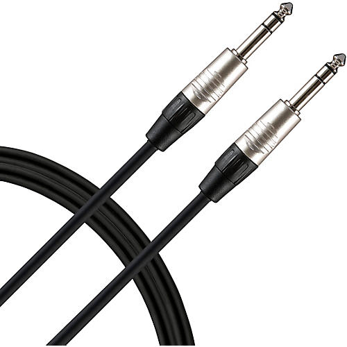 Live Wire Advantage Interconnect Cable 1/4 TRS to 1/4 TRS Black 10 ft.