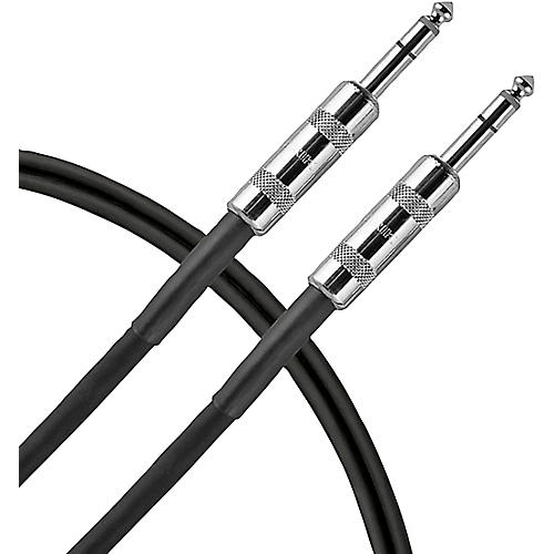 Livewire Advantage Interconnect Cable 1/4 TRS to 1/4 TRS Black 15 ft.