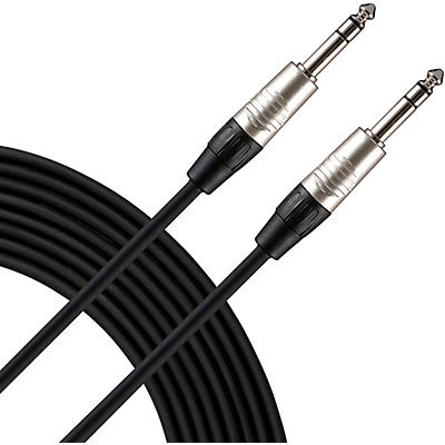 Live Wire Advantage Interconnect Cable 1/4 TRS to 1/4 TRS Black