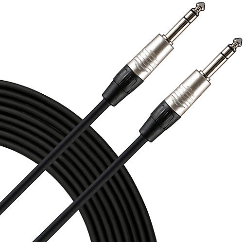 Livewire Advantage Interconnect Cable 1/4 TRS to 1/4 TRS Black 20 ft.