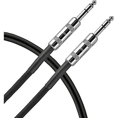 Livewire Advantage Interconnect Cable 1/4 TRS to 1/4 TRS Black