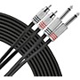 Live Wire Advantage Interconnect Dual Cable RCA Male to 1/4