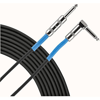 Live Wire Advantage Series 1/4" Angled - Straight Instrument Cable