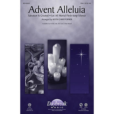Daybreak Music Advent Alleluia CHOIRTRAX CD Arranged by Keith Christopher