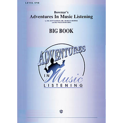 Alfred Adventures In Music Listening Big Book Level One