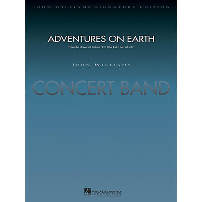 Hal Leonard Adventures on Earth (from E.T. The Extra-Terrestrial) Concert Band Level 5 Arranged by Paul Lavender