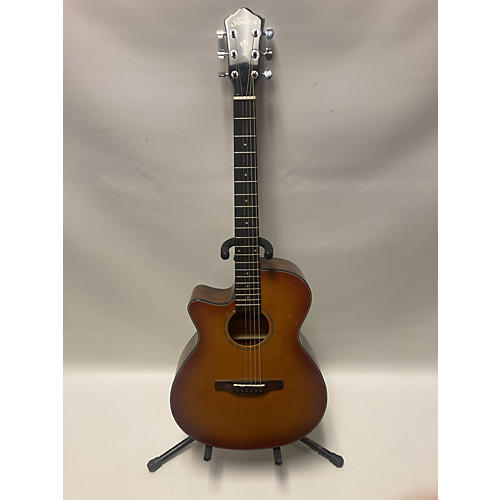 Ibanez Aeg58l Acoustic Guitar 3 Color Sunburst