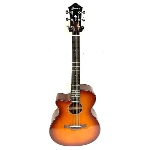 Ibanez Aeg58l LH Acoustic Electric Guitar 2 Color Sunburst