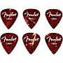 Fender Aero Acrylic Guitar Picks 1.25 mm 6 Pack