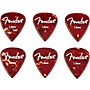 Fender Aero Acrylic Guitar Picks 1.50 mm 6 Pack