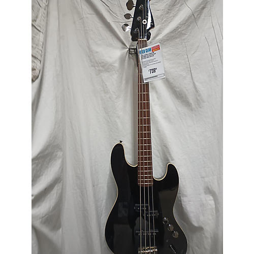 Fender Aerodyne 4-String Jazz Bass Electric Bass Guitar Black