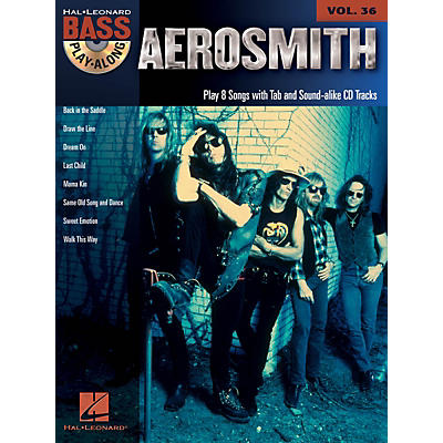 Hal Leonard Aerosmith - Bass Play-Along Volume 36 Book/CD