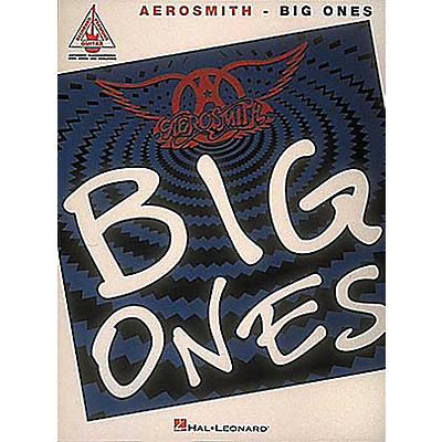 Hal Leonard Aerosmith Big Ones Guitar Tab Songbook