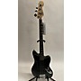 Used Squier Affinity Jaguar Bass H Electric Bass Guitar Charcoal Frost Metallic