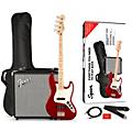 Squier Affinity Jazz Bass Limited-Edition Pack With Fender Rumble 15W Bass Combo Amp Candy Apple RedCandy Apple Red