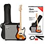Open-Box Squier Affinity Jazz Bass Limited-Edition Pack With Fender Rumble 15W Bass Combo Amp Condition 2 - Blemished 3-Color Sunburst 197881294991