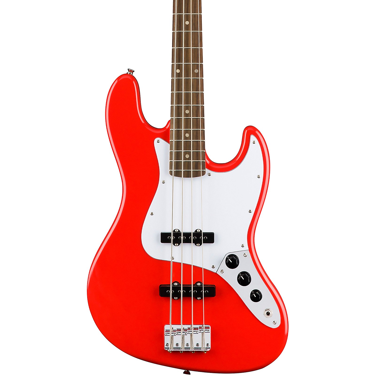 Squier Affinity Jazz Bass Race Red | Musician's Friend