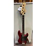 Used Squier Affinity Precision Bass Electric Bass Guitar Candy Apple Red