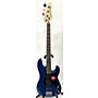Used Squier Affinity Precision Bass Electric Bass Guitar Blue