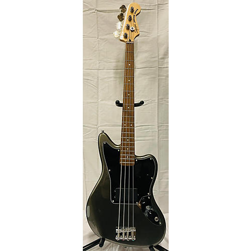 Squier Affinity Ser Jaguar Electric Bass Guitar Metallic Gray