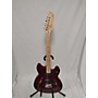 Used Squier Affinity Series Starcaster Hollow Hollow Body Electric Guitar Candy Apple Red