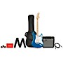 Squier Affinity Series Stratocaster HSS Electric Guitar Pack With Fender Frontman 15G Amp - Lake Placid Blue
