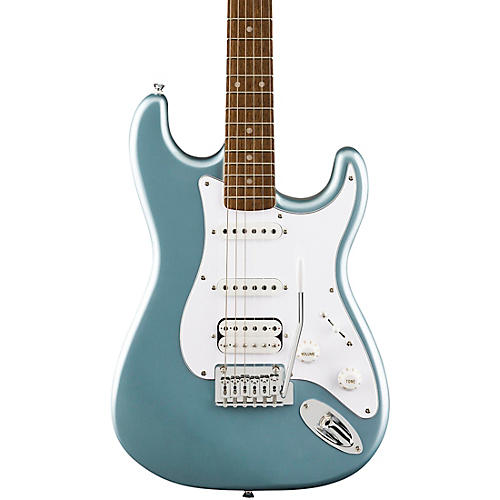 Squier Affinity Series Stratocaster Junior HSS Electric Guitar Ice Blue Metallic