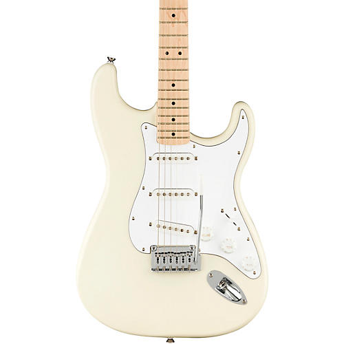 Squier Affinity Series Stratocaster Maple Fingerboard Electric Guitar Condition 2 - Blemished Olympic White 197881164706