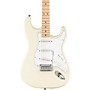 Open-Box Squier Affinity Series Stratocaster Maple Fingerboard Electric Guitar Condition 2 - Blemished Olympic White 197881164706