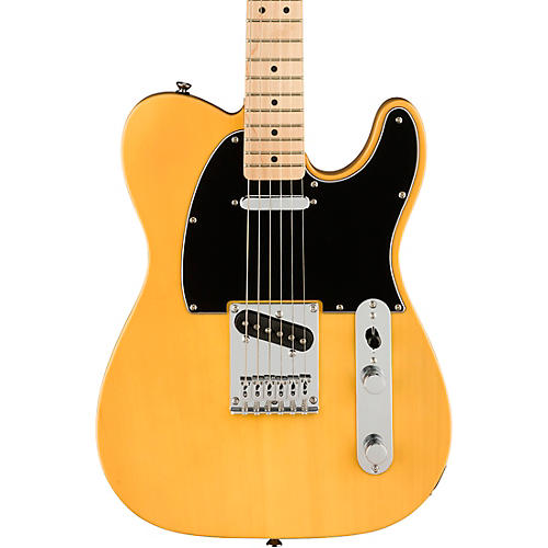 Squier Affinity Series Telecaster Maple Fingerboard Electric Guitar Butterscotch Blonde