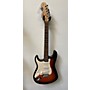 Used Squier Affinity Stratocaster Left Handed Electric Guitar Tobacco Burst