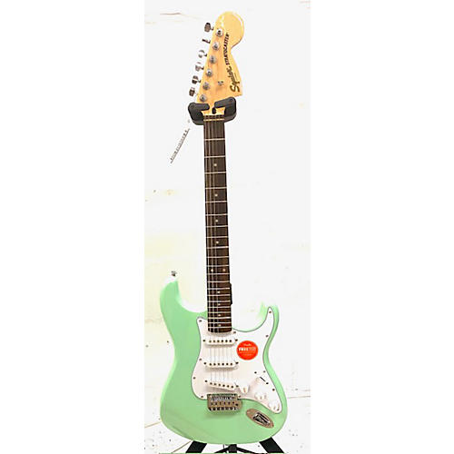 Squier Affinity Stratocaster Solid Body Electric Guitar Seafoam Green