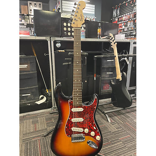 Squier Affinity Stratocaster Solid Body Electric Guitar Tobacco Burst