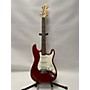 Used Squier Affinity Stratocaster Solid Body Electric Guitar Red