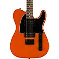 Squier Affinity Telecaster HH Electric Guitar With Matching Headstock Metallic BlackMetallic Orange